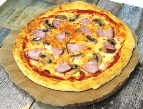 Пицца Ветчина-Грибы с